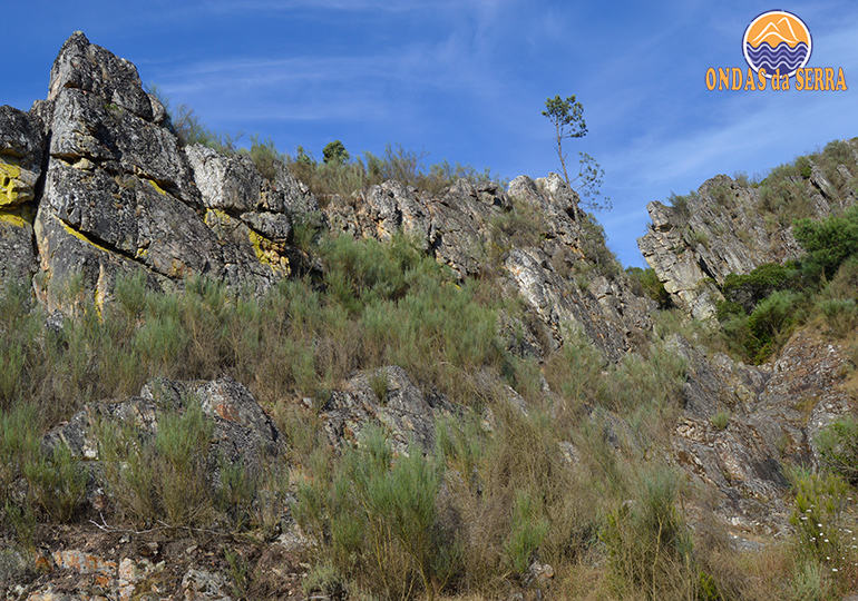 Afloramento Paleozoico da Corga das Quelhas - Paradinha - Alvarenga - Arouca