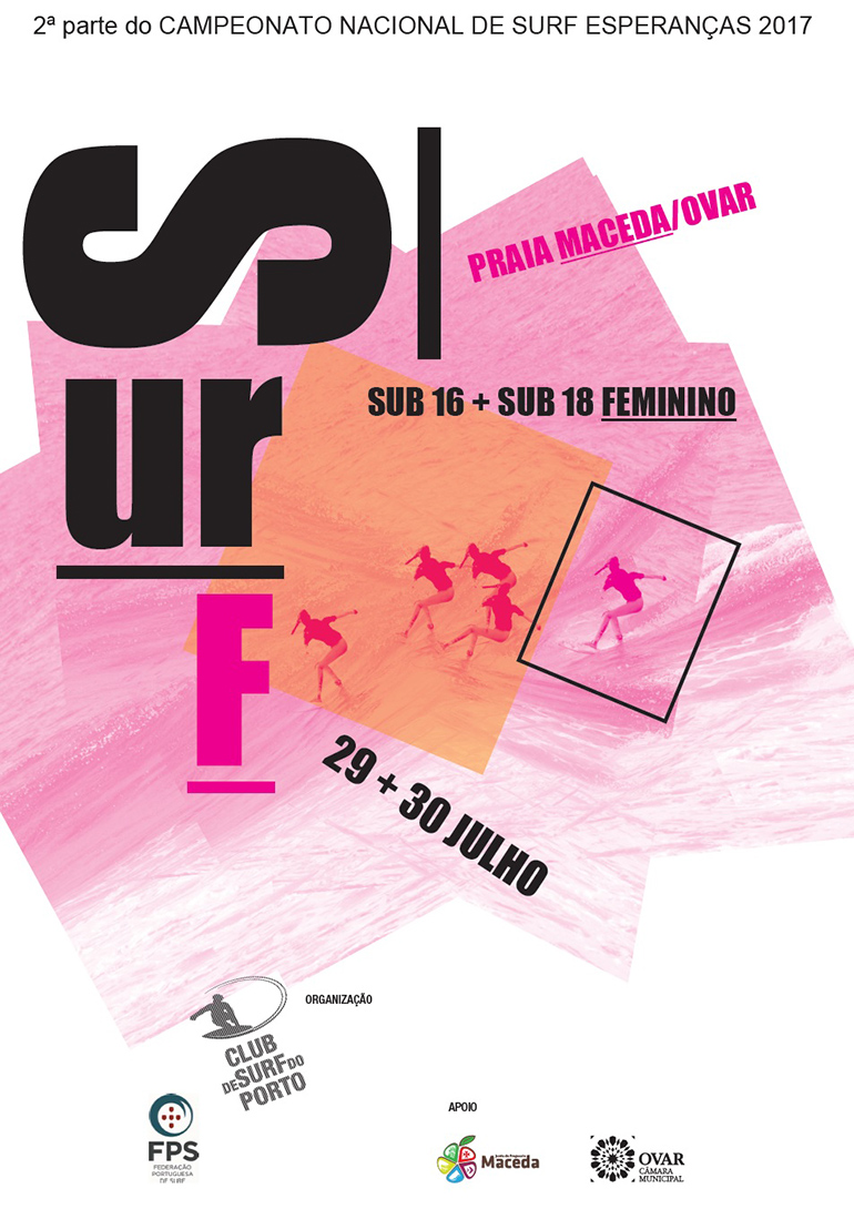 Praia de Maceda recebe 2ª parte do Campeonato Nacional de Surf Esperanças 2017