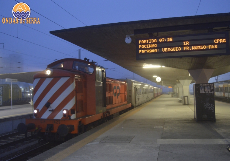 Linha do Douro, Porto - Pocinho, locomotiva em Porto Campanhã