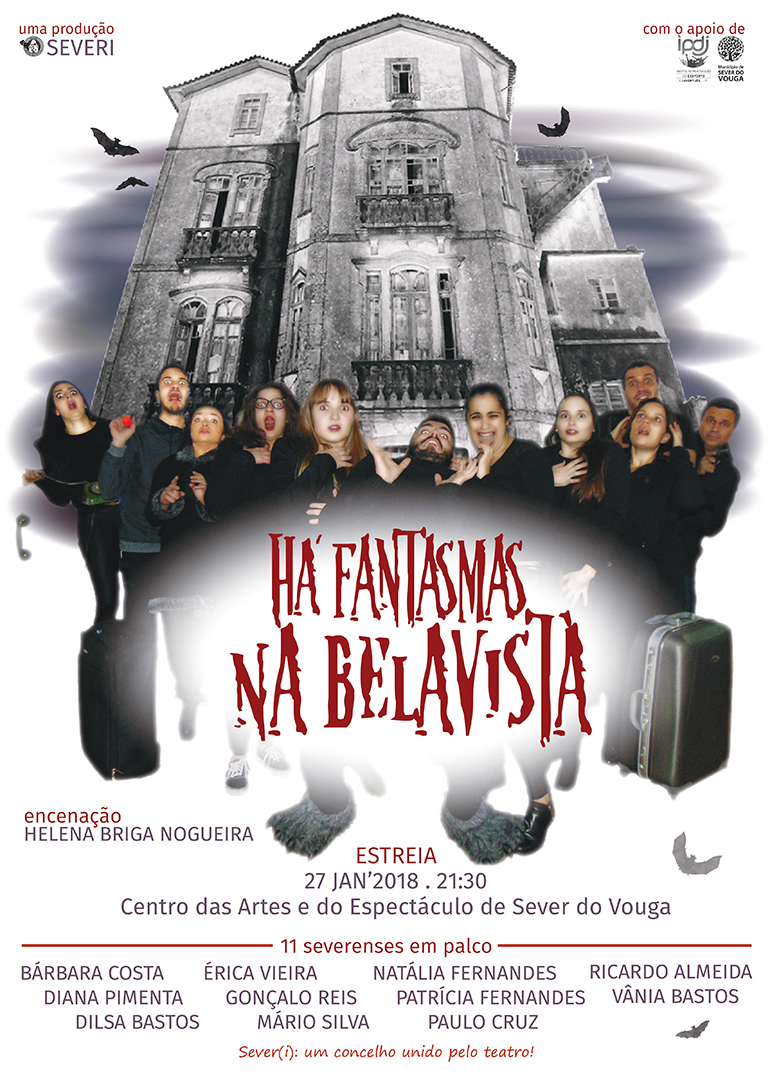 Severi estreia “Há Fantasmas na BelaVista” a 27 de Janeiro