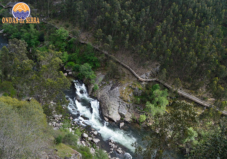 Miradouro para o Rápido dos Três Saltinho - Ria Paiva