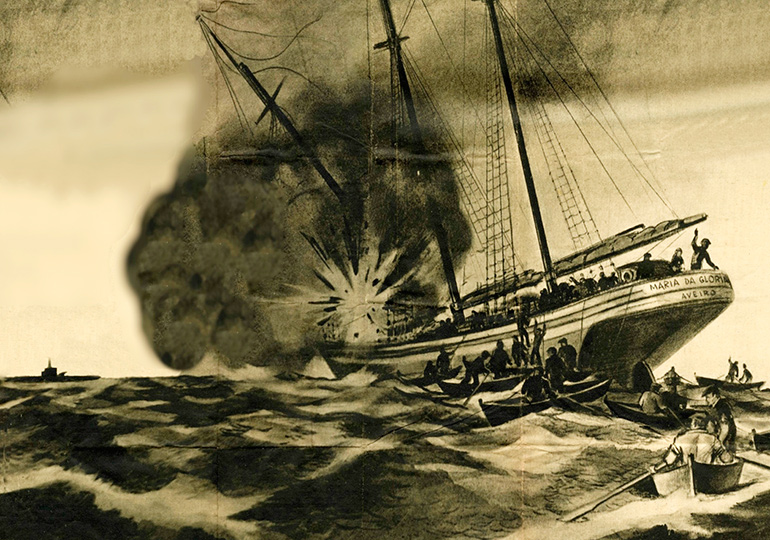 Capa dp Livro “tempos de pesca em tempos de guerra”, de Licínio Amador